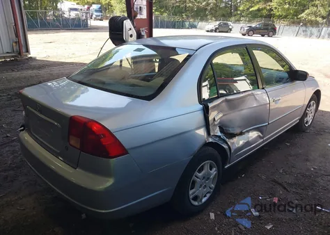 2002 Honda Civic Lx z USA, uszkodzony, nr VIN 1HGES15522L047026